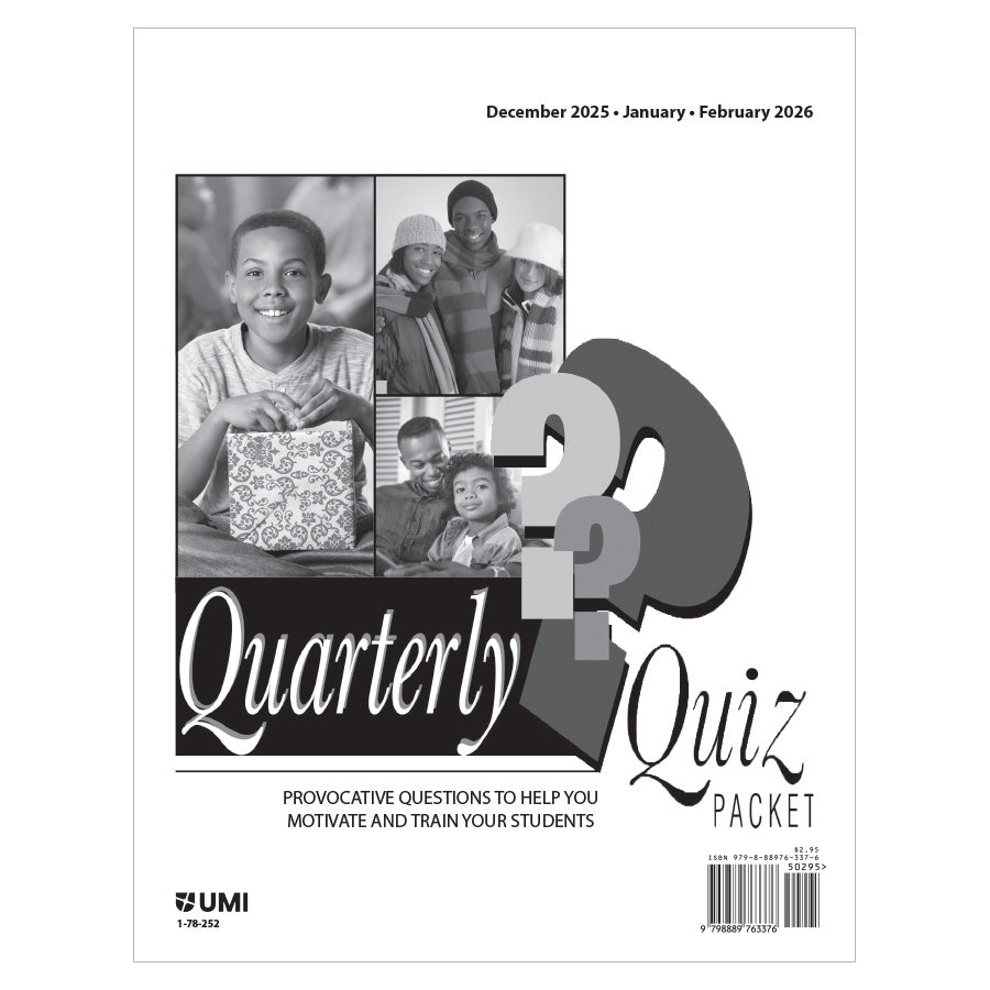 Quarterly Quiz Dec Jan Feb 2025