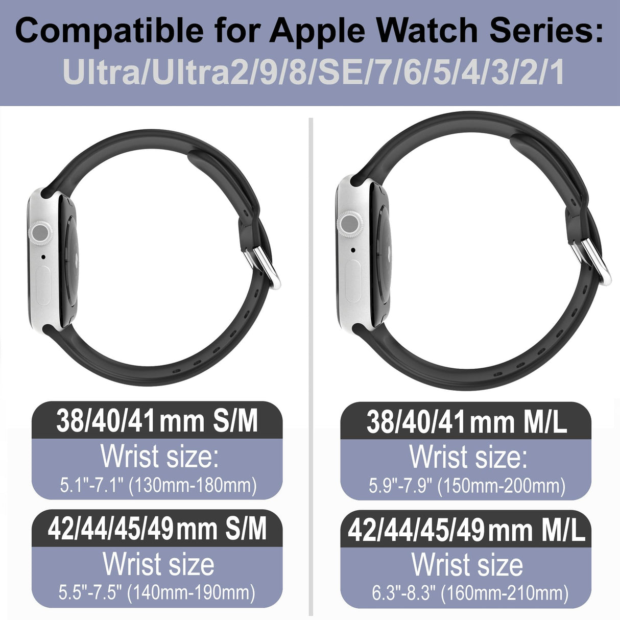 God is Greater Than the Highs and Lows Watch Band compatible with Apple Watch Laser Engraved iWatch Band Silicone 38mm 40mm 41mm 42mm 44mm 45mm 46mm 49mm Strap Jesus Psalm Christian God Blessed (42/44/45/46/49mm M/L, Black)