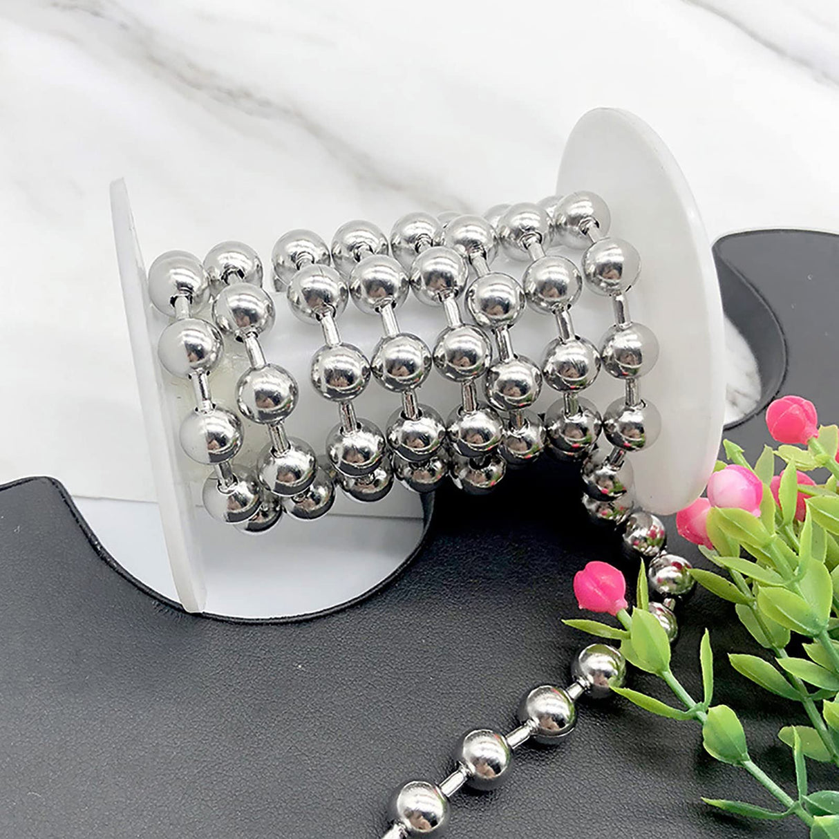 ST-Power Baptism Gift Stainless Steel Dog Tag Bible Verse Pendant Necklace Christian Religious Jewelry Gift,24" Chains.