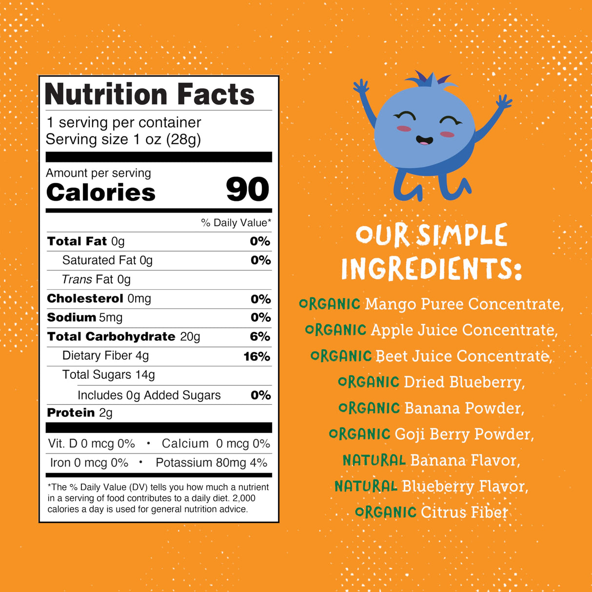 YOU LOVE FRUIT – BANANABERRY BEET All Natural Fruit Snacks, Healthy Snack Pack, Real Fruit! Gluten Free, Non GMO, Vegan, Fiber packed, Low Fat, Kosher, Variety Pack, Great For Adding To Gift Box, 1.0 oz (Pack of 12)