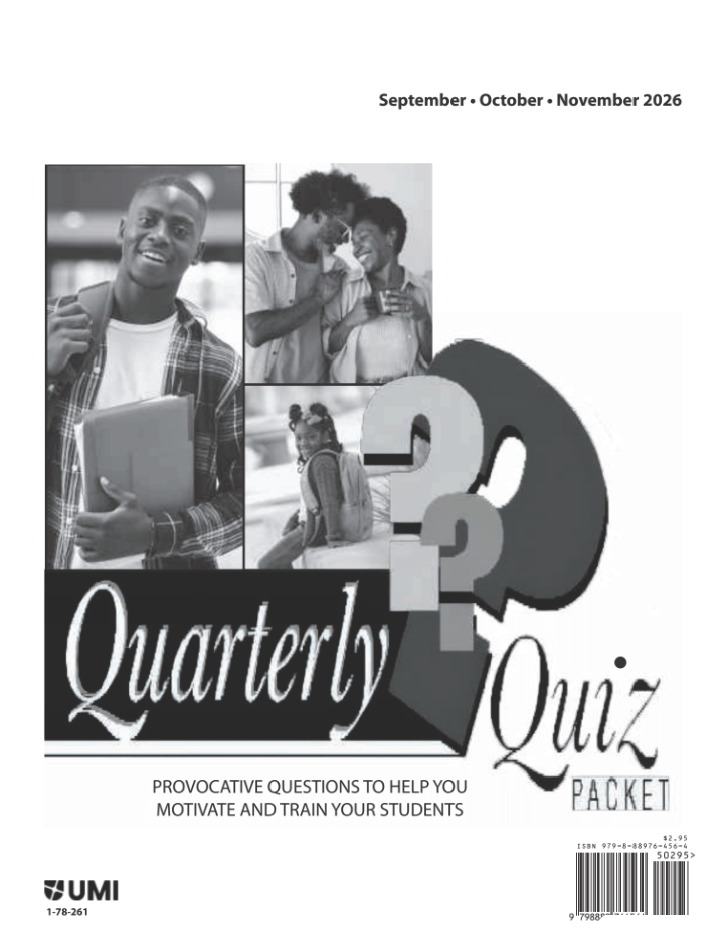 Quarterly Quiz Sept Oct Nov 2026