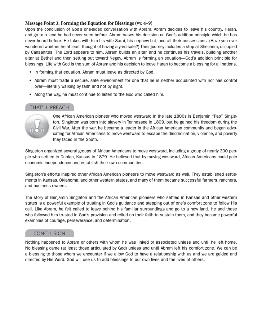 Precepts For Living Pastor (Large Print + Sermon Notes) 20232024 UMI