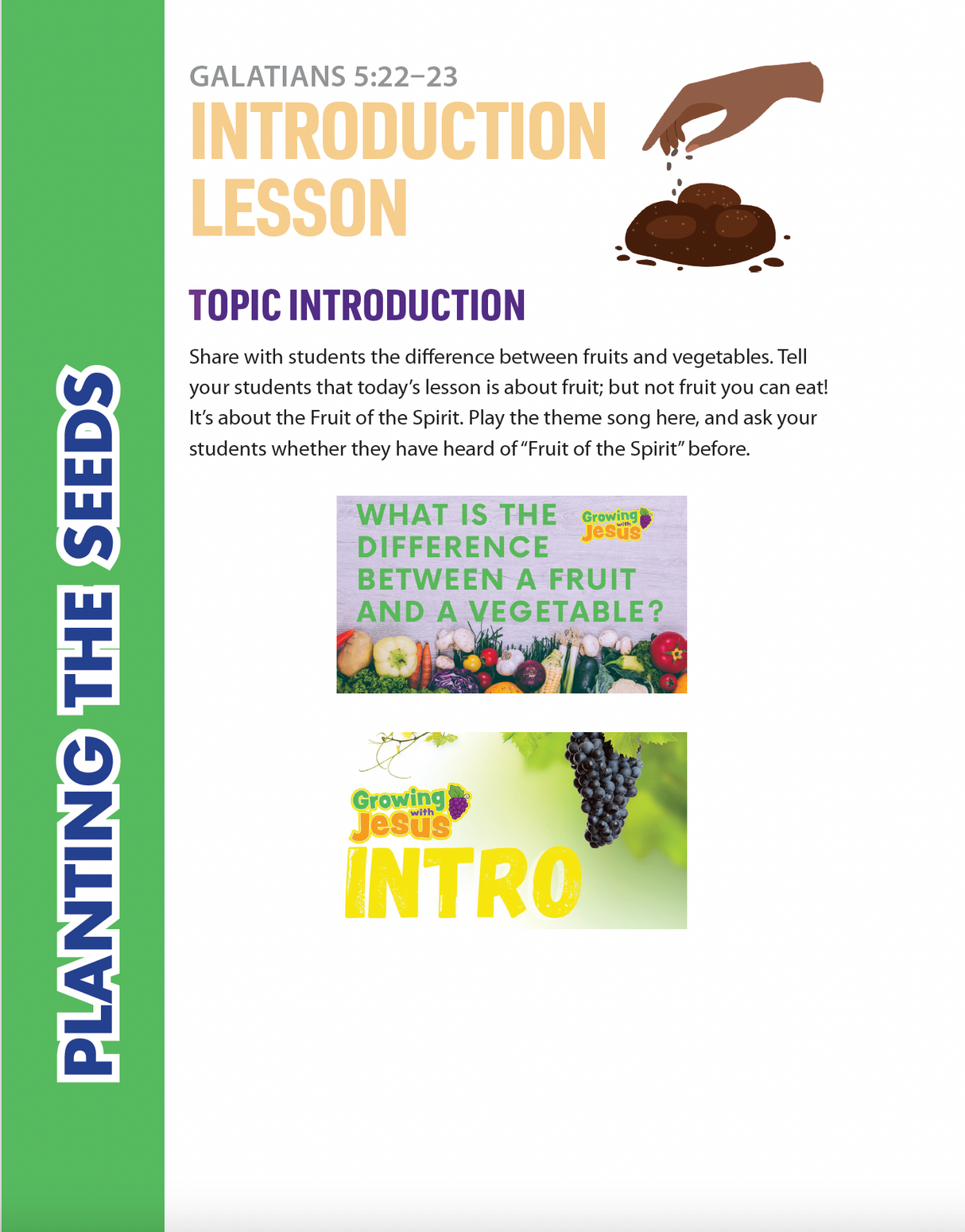 Growing With Jesus Junior's Teacher Book (Physical Book)