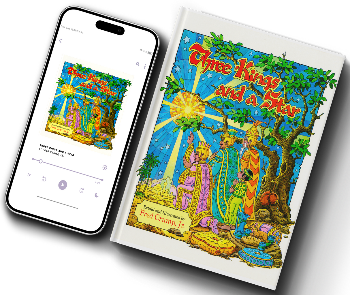 Three Kings And A Star: Book & Audiobook Set