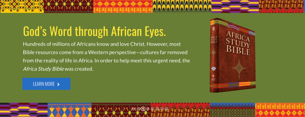 Why we need the Africa Study Bible