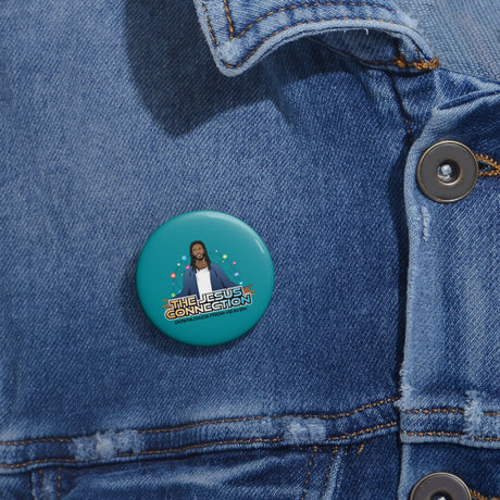 The Jesus Connection Pin Buttons