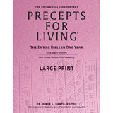 Precepts for Living®: The Entire Bible in One Year Large Print