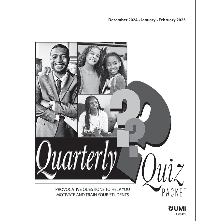 Quarterly Quiz Dec Qtr 2024