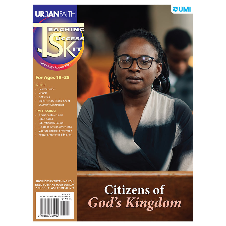 Urban Faith Teaching Success Kit TSK June July August 2025
