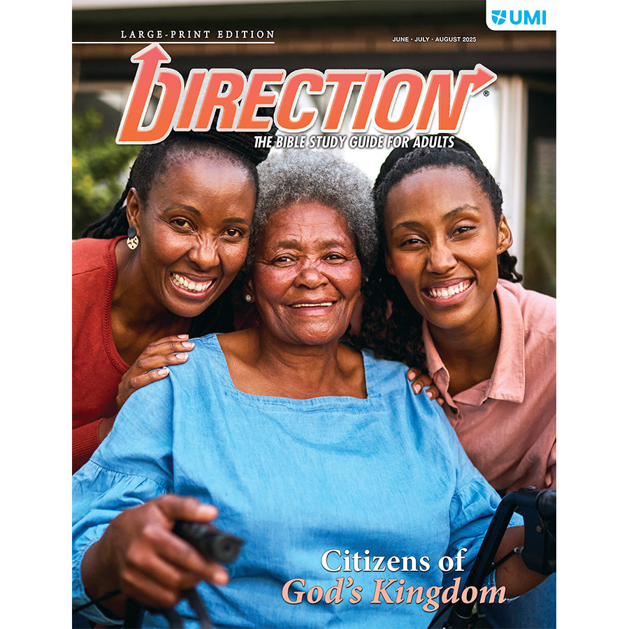 Direction Large Print June July August 2025
