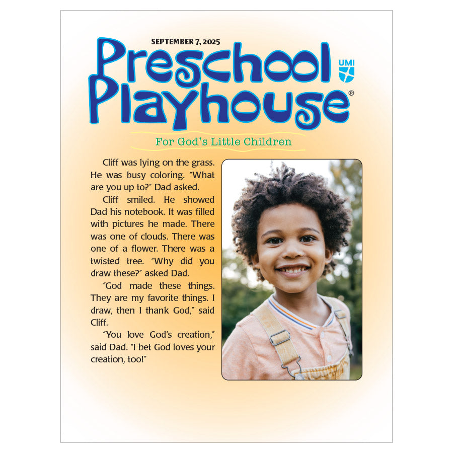 Preschool Playhouse Student Sept Oct Nov 2025