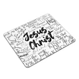 Jesus Faith Mouse Pad, Fashion Desktop Notebook Mouse Mat PC Gaming Desk Square Mousepads for Women Men