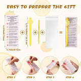 Gilprop 36 Set Easter Fruit Religious Gifts Christian Pens with Spirit Bookmarks for Kids Spiritual Fruit Bible Verse Pens Classroom Gifts for Students Graduation Church Vacation Bible School
