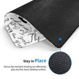 Jesus Faith Mouse Pad, Fashion Desktop Notebook Mouse Mat PC Gaming Desk Square Mousepads for Women Men