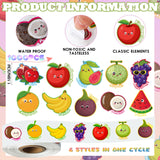 Geyoga 1000 Pcs Fruit of The Spirit Stickers Bible Religious Craft Stickers for Kids Sunday School Activity Party Supplies