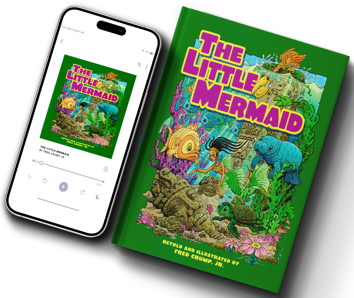 The Little Mermaid: Book & Audiobook Set