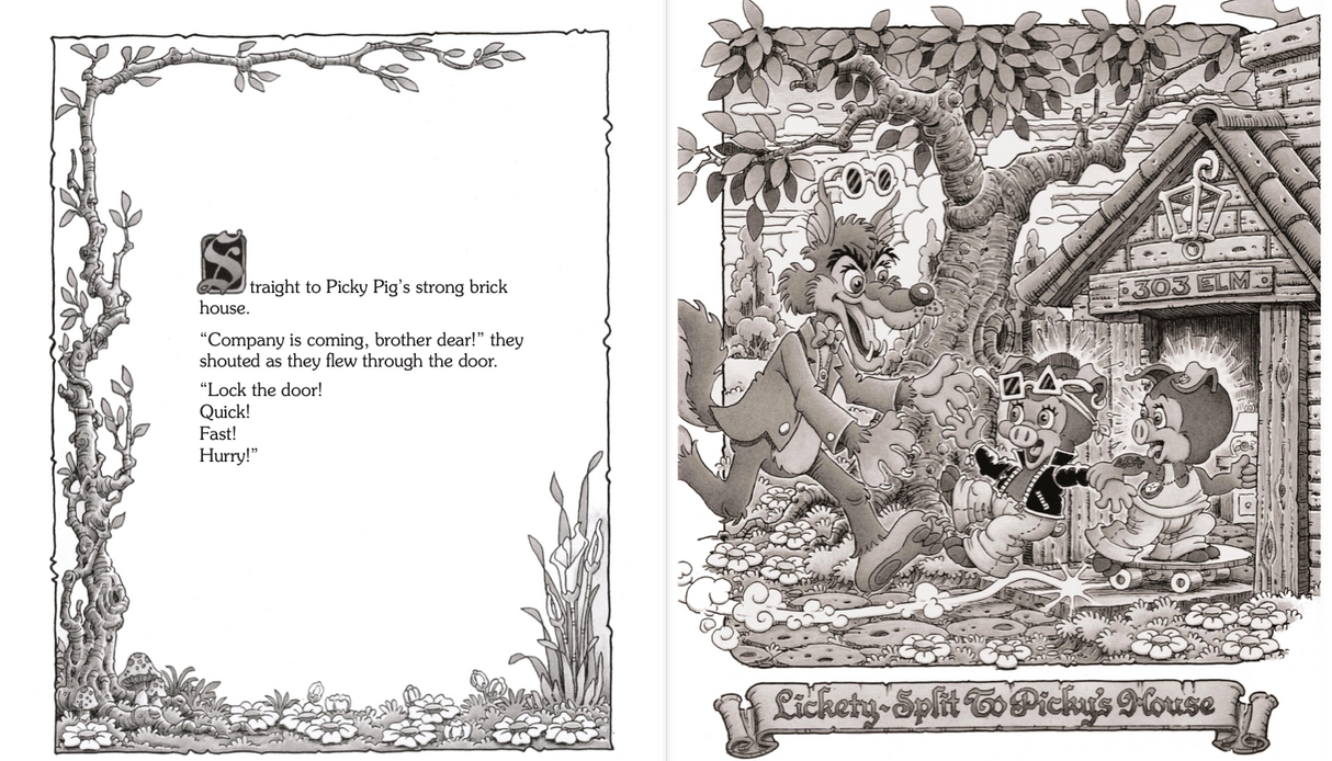 The Three Little Brown Piggies: Book & Audiobook Set