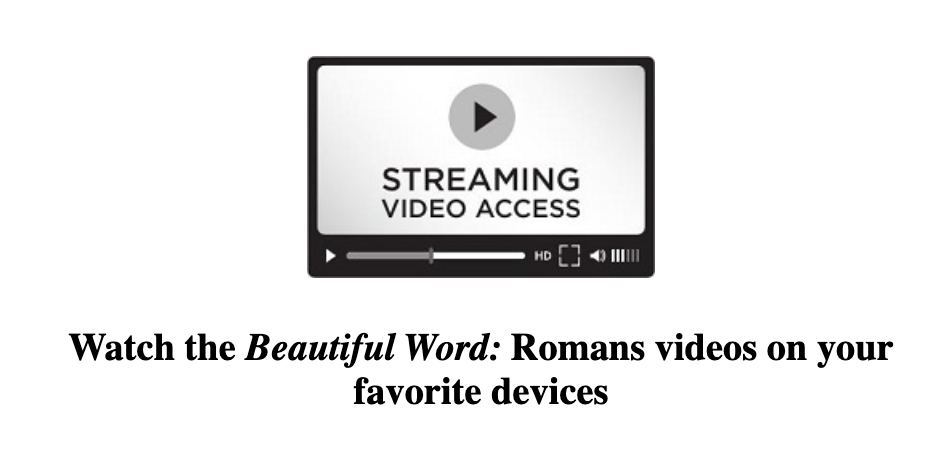 Romans Bible Study Guide plus Streaming Video: Live with Clarity