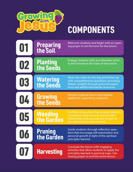 Growing With Jesus Teen's Teacher Book (Physical Book)