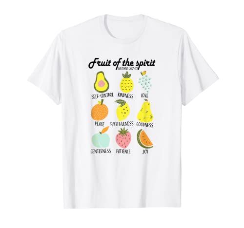Fruit Of The Spirit Christian Faith Jesus God Lover T-Shirt